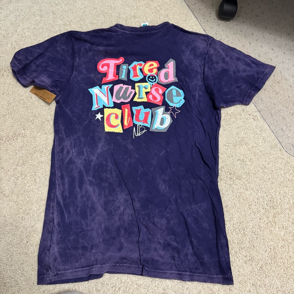 Nurse Blake “tired nurse club” tshirt